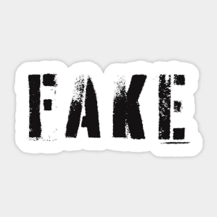 FAKE Sticker